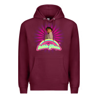 Burgundy debbie gibson Premium Hoodie - artisFamous