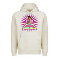 Oatmeal Heather debbie gibson Premium Hoodie - artisFamous