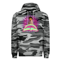 Slate Camo debbie gibson Premium Hoodie - artisFamous