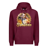 Burgundy sabaton 2 Premium Hoodie - artisFamous
