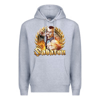 Heather Grey sabaton 2 Premium Hoodie - artisFamous