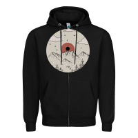 Black The Mountains Are Calling Zipper Hoodie - Bettercallsaul