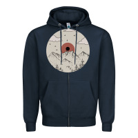 Navy The Mountains Are Calling Zipper Hoodie - Bettercallsaul