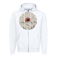 White The Mountains Are Calling Zipper Hoodie - Bettercallsaul