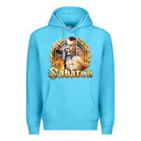 Ocean Blue sabaton 2 Premium Hoodie - artisFamous
