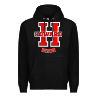 Black howard 1867 university Premium Hoodie - artisFamous
