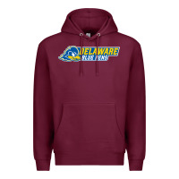 Burgundy delaware fightin' blue hens Premium Hoodie - artisFamous