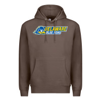 Coffee delaware fightin' blue hens Premium Hoodie - artisFamous
