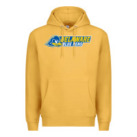 Mustard delaware fightin' blue hens Premium Hoodie - artisFamous