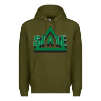 Army Green delta state athletics Premium Hoodie - artisFamous