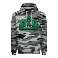 Slate Camo delta state athletics Premium Hoodie - artisFamous