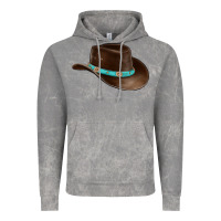Cloud Rock cowboy cap Vintage Hoodie - BarkalooDesign