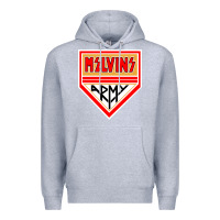 Heather Grey melvins army Premium Hoodie - artisFamous