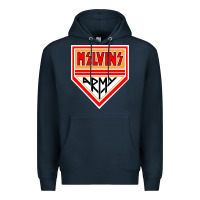 Navy melvins army Premium Hoodie - artisFamous