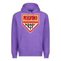 Purple melvins army Premium Hoodie - artisFamous
