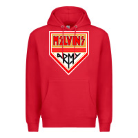 Red melvins army Premium Hoodie - artisFamous