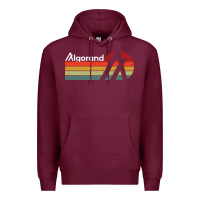 Burgundy algorand algo crypto Premium Hoodie - artisFamous