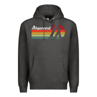 Charcoal Heather algorand algo crypto Premium Hoodie - artisFamous