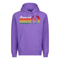 Purple algorand algo crypto Premium Hoodie - artisFamous