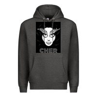 Charcoal Heather CHER Premium Hoodie - artisFamous