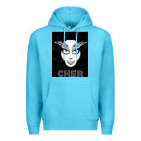 Ocean Blue CHER Premium Hoodie - artisFamous