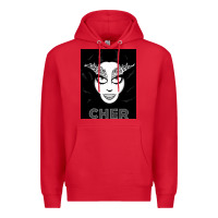 Red CHER Premium Hoodie - artisFamous