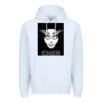 White CHER Premium Hoodie - artisFamous
