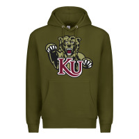Army Green kutztown golden bears Premium Hoodie - artisFamous