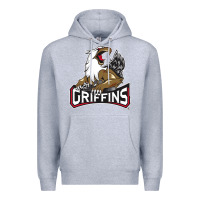 Heather Grey griffins Premium Hoodie - artisFamous