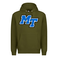Army Green middle tennessee mt logomark Premium Hoodie - artisFamous