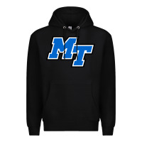 Black middle tennessee mt logomark Premium Hoodie - artisFamous