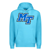 Ocean Blue middle tennessee mt logomark Premium Hoodie - artisFamous