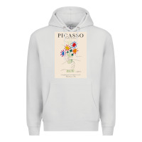 Dove Grey pablo picasso   bouquet of peace Premium Hoodie - artisFamous