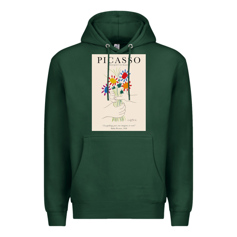 Pablo Picasso   Bouquet Of Peace Premium Hoodie by artisFamous | Teevron