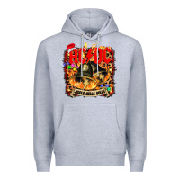 Heather Grey acd christmas Premium Hoodie - artisFamous