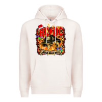 Pale Pink acd christmas Premium Hoodie - artisFamous