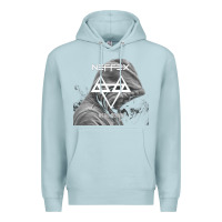 Blue Mist head down Premium Hoodie - artisFamous