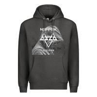 Charcoal Heather head down Premium Hoodie - artisFamous