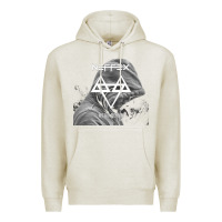 Oatmeal Heather head down Premium Hoodie - artisFamous