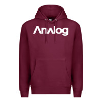 Burgundy analog Premium Hoodie - artisFamous
