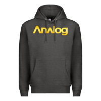 Charcoal Heather analog Premium Hoodie - artisFamous