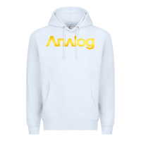 White analog Premium Hoodie - artisFamous