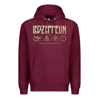 Burgundy classic Premium Hoodie - artisFamous
