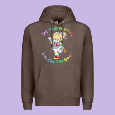 Rainbow Brite Badass   Rainbow Brite Premium Hoodie Designed By Artisfamous