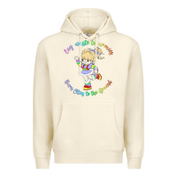 Sandshell rainbow brite badass   rainbow brite Premium Hoodie - artisFamous