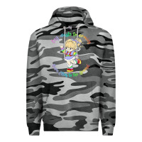 Slate Camo rainbow brite badass   rainbow brite Premium Hoodie - artisFamous