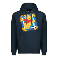 Navy winnie the pooh Premium Hoodie - artisFamous