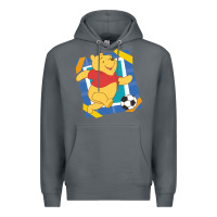 Rock winnie the pooh Premium Hoodie - artisFamous