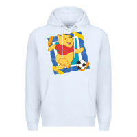 White winnie the pooh Premium Hoodie - artisFamous