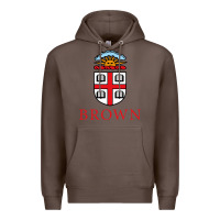 Coffee brown university Premium Hoodie - artisFamous
